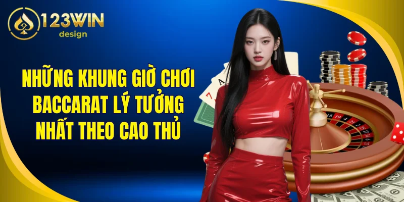 Những khung giờ chơi Baccarat lý tưởng nhất theo cao thủ